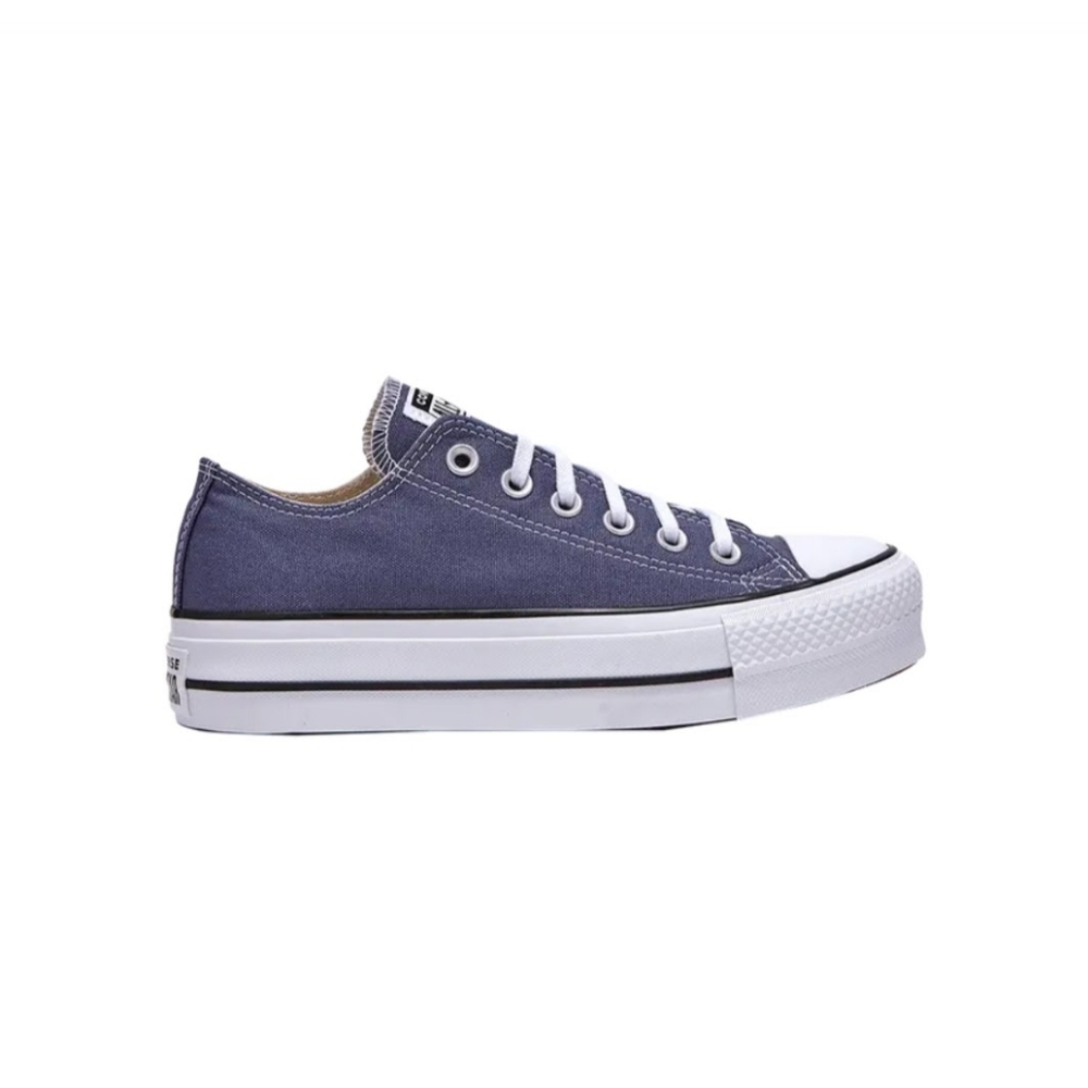 Converse Women's Chuck Taylor Lift Low Sneakers in Purple White